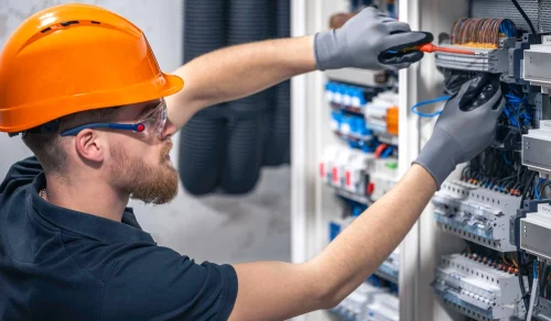 تمديدات كهرباء